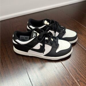 Nike Dunk Low Little Kid Sneakers White/Black